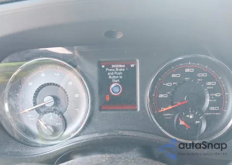 2014 Dodge Charger Police из США, поврежденный, VIN 2C3CDXAG3EH223761